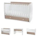 Lorelli Babybett, Braun, Holzwerkstoff, 70x140 cm, Babym&ouml;bel, Babybetten,...