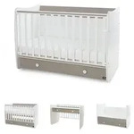 Lorelli Babybett, Braun, Holzwerkstoff, 70x140 cm, Babym&ouml;bel, Babybetten,...