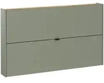 Schuhkipper GW-Ameca, Eiche, Pastellgr&uuml;n, Holzwerkstoff, 140x83x18 cm, Typenauswahl,