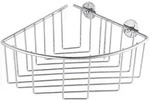 Tesa Duschregal Baath, Edelstahl, Metall, 20.5x10x20.1 cm, Badaccessoires,