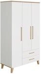 Paidi Babykleiderschrank Oscar, Wei&szlig;, Eiche, Holz, Holzwerkstoff, Eiche,...
