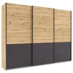 Rauch M&ouml;bel Schwebet&uuml;renschrank Bilbao Extra 0380, Grau, Eiche Artisan,