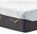 Tempur Matratze Pro Plus&reg; Coolquilt, Wei&szlig;, Anthrazit, Textil, F&uuml;llung: