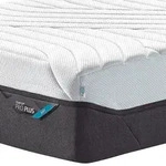 Tempur Matratze Pro Plus&reg; Coolquilt, Anthrazit, Wei&szlig;, Textil, F&uuml;llung: