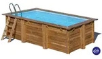 Gre Pool-Set 2024, Kiefer, Holz, Kiefer, 270x117x420 cm, Freizeit, Pools und