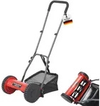 Stahlmann Spindelm&auml;her, Rot, Metall, 43x22x30 cm, Gartenzubeh&ouml;r, Gartenpflege,