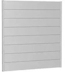 Biohort Sichtschutz, Silber, Metall, 180x182x4.4 cm, Sonnen- & Sichtschutz,