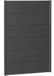 Biohort Sichtschutz, Dunkelgrau, Metall, 96x137x4.4 cm, Sonnen- & Sichtschutz,