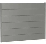 Biohort Sichtschutz, Grau, Metall, 180x137x4.4 cm, Sonnen- & Sichtschutz, Sichtschutz