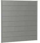 Biohort Sichtschutz, Grau, Metall, 180x182x4.4 cm, Sonnen- & Sichtschutz, Sichtschutz