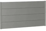 Biohort Sichtschutz, Grau, Metall, 180x91x4.4 cm, Sonnen- & Sichtschutz, Sichtschutz