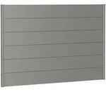 Biohort Sichtschutz, Grau, Metall, 194x137x4.4 cm, Sonnen- & Sichtschutz, Sichtschutz