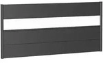 Biohort Sichtschutz, Dunkelgrau, Metall, Kunststoff, 194x91x4.4 cm, Sonnen- &
