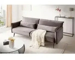 Livetastic 3-Sitzer-Sofa, Grau, Metall, 207x88x86 cm, Wohnzimmer, Sofas & Couches,