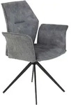Hela Vertriebs GmbH Armlehnstuhl, Grau, Metall, 65x92x64 cm, Esszimmer, St&uuml;hle,