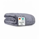 Bestlivings Gewichtsdecke, Anthrazit, Textil, F&uuml;llung: Sand, 150x200 cm, Oeko-Tex&reg;
