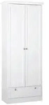 Carryhome Mehrzweckschrank, Wei&szlig;, Holzwerkstoff, 5 F&auml;cher, 1 Schublade(n)