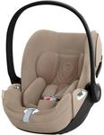 cybex Platinum Babyschale Cloud T i-Size Plus, Beige, Textil, 444x46.5x64.5 cm,