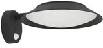 Eglo Solarleuchte, Schwarz, Wei&szlig;, Kunststoff, 25.0x10.5 cm, Bewegungsmelder,
