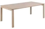 Mid.you Esstisch, Eiche, Holz, Holzwerkstoff, Eiche, furniert,massiv,...