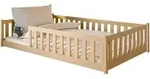 Kids Collective Bodenbett, Natur, Holz, 120x200 cm, Kinder- & Jugendzimmer,