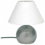 Brilliant Tischleuchte, Wei&szlig;, Metall, 21x23.5x21 cm, Lampen & Leuchten,
