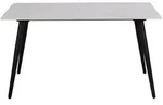 P & B Esstisch, Wei&szlig;, Metall, Keramik, rechteckig, konisch, 80x75x140 cm,...