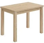 Valdera Esstisch, Sonoma Eiche, Holzwerkstoff, rechteckig, eckig, 60x76x90-150 cm,