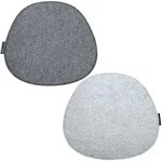 Dunedesign Filz-Sitzkissen, Grau, Kunststoff, Quadratisch, 37x1x40 cm,...