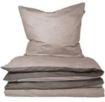 Schiesser Bettw&auml;scheset, Dunkelgrau, Textil, 155x220 cm, Schlaftextilien,