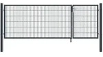 Home Deluxe Gartentor, Gr&uuml;n, Metall, 350x120 cm, Gartenzubeh&ouml;r