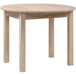 P & B Esstisch, Sonoma Eiche, Holzwerkstoff, rund, eckig, 100x75x100 cm,...