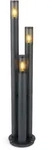 Globo Lighting Led, Anthrazit, Metall, Zylindrisch, 28x170x28 cm, Lampen & Leuchten,