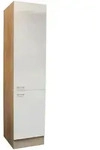 P & B Geschirrschrank Andy, Wei&szlig;, Sonoma Eiche, Holzwerkstoff, 3 F&auml;cher,...