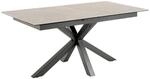 Mid.you Esstisch, Grau, Keramik, rechteckig, eckig, 90x76x168-210 cm,...