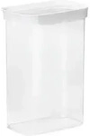 Emsa Frischhaltedose Optima, Wei&szlig;, Kunststoff, 2,2 L, rechteckig, 9.9x23.0x16.0 cm,