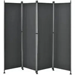 pro.tec Sichtschutz, Dunkelgrau, Metall, 215x170 cm, Sonnen- & Sichtschutz,