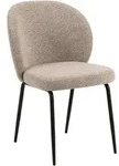 P & B Stuhl, Beige, Textil, rund, 52x82x57.5 cm, Esszimmer, St&uuml;hle,