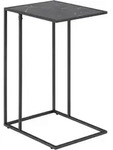 Carryhome Beistelltisch, Schwarz, Holzwerkstoff, Marmoroptik, rechteckig,...
