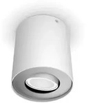 Philips HUE Led-Strahler Pillar, Wei&szlig;, Metall, 12x10.3x10.3 cm, Lampen & Leuchten,