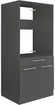 Waschmaschinenschrank, Anthrazit, Kunststoff, 67.5x162x67.5 cm, Typenauswahl,