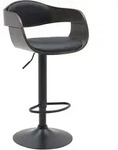 CLP Barhocker, Grau, Metall, 48x87x50 cm, Esszimmer, Barm&ouml;bel, Barhocker