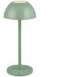 Trio Leuchten Tischlampe, Gr&uuml;n, Kunststoff, 13.5x30x13.5 cm, Lampen & Leuchten,