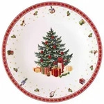 Villeroy & Boch Platzteller, Mehrfarbig, Keramik, Rund, Essen & Trinken, Geschirr,
