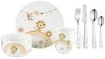 Villeroy & Boch Kindergeschirrset Roar Lion, Mehrfarbig, Metall, Keramik,...
