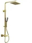 &Uuml;berkopfbrauseset Steinberg Serie 342, Gold, Metall, 2-teilig, 28.3x120x53.4 cm,