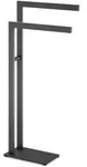 Zack Handtuchst&auml;nder Linea, Edelstahl, Metall, 15x80x38.5 cm, Badaccessoires,