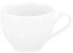 Seltmann Weiden Kaffeetasse Amina, Wei&szlig;, Keramik, 250 ml, Kaffee & Tee, Tassen,