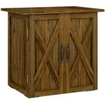 Outsunny Gartenschuppen,, Braun, Holz, 55x72x77 cm, Aufbewahrung & Schutzh&uuml;llen,