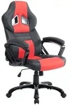 TPFLiving B&uuml;rostuhl, Rot, Textil, 65x124x70 cm, Arbeitszimmer, B&uuml;rost&uuml;hle,